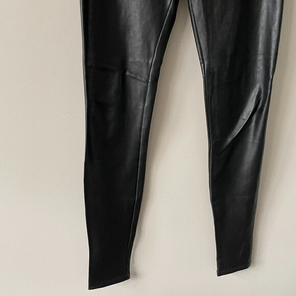WILFRED Free Daria Pant High Waist Vegan Leather Leggings Black Small - Picture 5 of 7